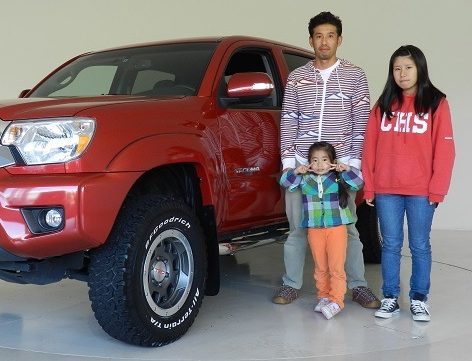 USトヨタ タコマ TRDオフロードをご納車しました