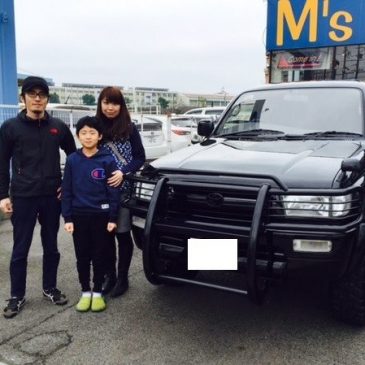 仲良しご家族にご納車！！ミリタリー★