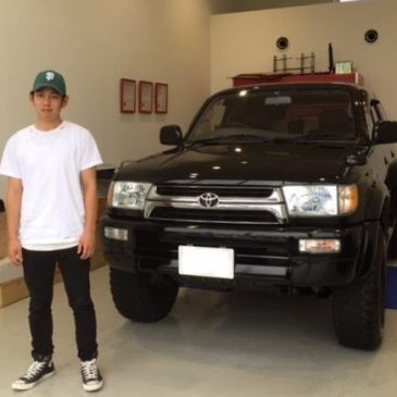 ハイラックスサーフ 実際に見に来て良かった！サーフご納車