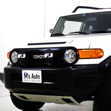 これが限定車！ホワイト ＦＪクルーザー トレイルチーム納車