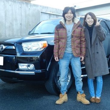 US TOYOTA 4RUNNER SR5 4X4 仲良しご夫妻にピッタリのSUV