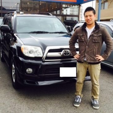 ハイラックスサーフ 勢いも大切！サーフご納車