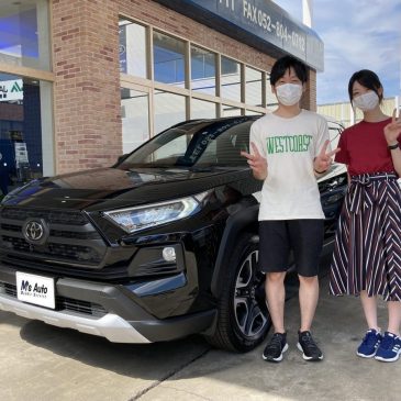 ワイルド感NO.1RAV4アドベンチャーをご納車です＾＾