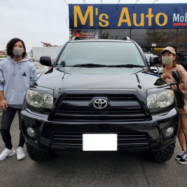 ハイラックスサーフ 今日から始まるサーフLIFEK様ご納車