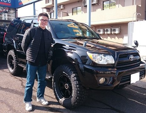 ハイラックスサーフ ゴリゴリのカスタムサーフをご納車