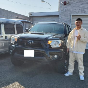タコマ 初めての車だからこそ妥協ゼロ！TACOMA納車＾＾