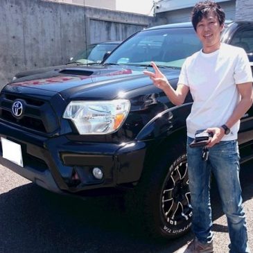 タコマ エムズオート仲良しユーザー様にTACOMA納車！