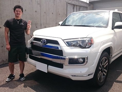4ランナー 最上級グレードの特権！～4RUNNER納車～
