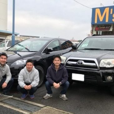 ハイラックスサーフ 最上級グレード”SSR-G”のご納車
