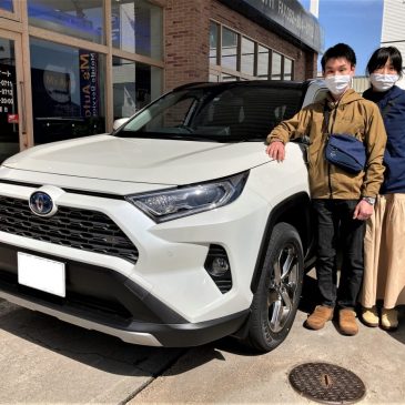 RAV4ハイブリッドをご納車