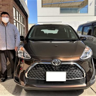 チョコ色シエンタをご納車(＾ω＾)
