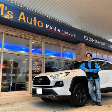 RAV4アドベンチャーオフロードパッケージをご納車！