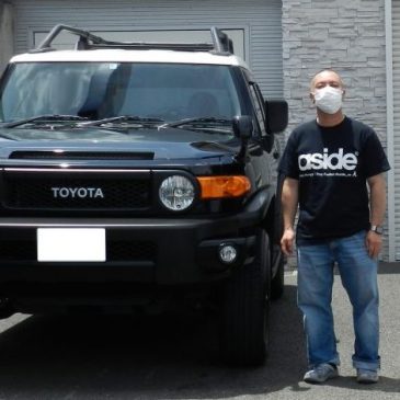 ピンピンのFJクルーザー最終年式ご納車！
