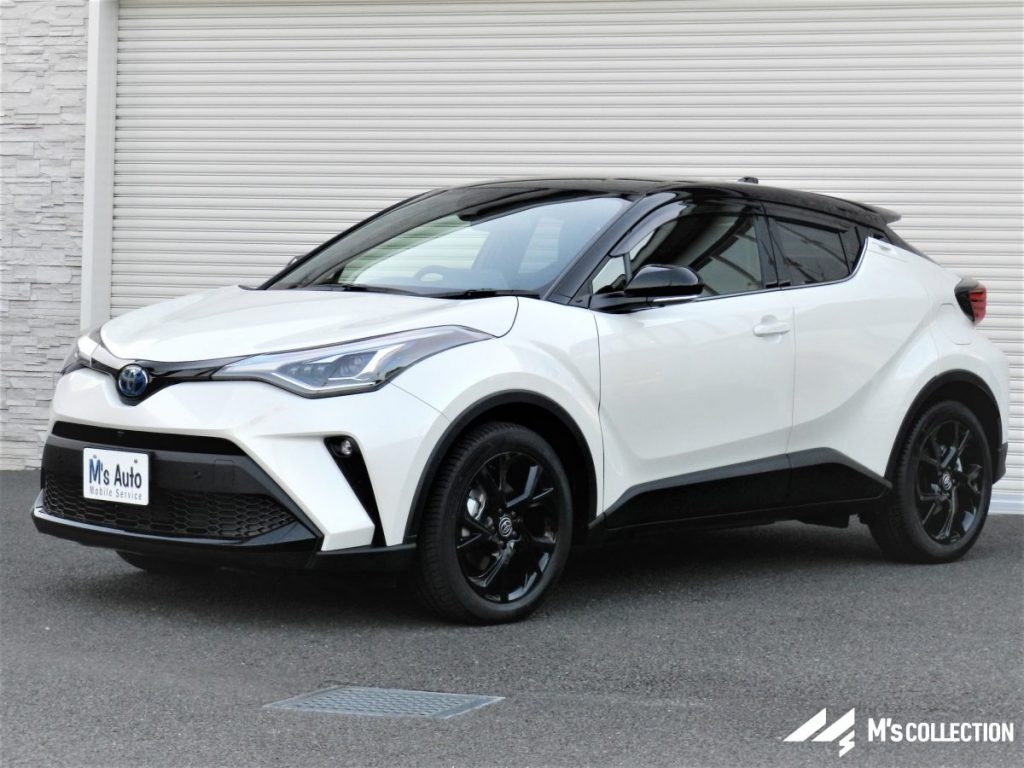 C-HR Mode-Nero SafetyPlusⅡ ホワイトパール×ブラックルーフの2トーンカラー フロント外観