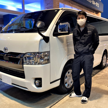 ハイエースダークプライムⅡをご納車＾＾
