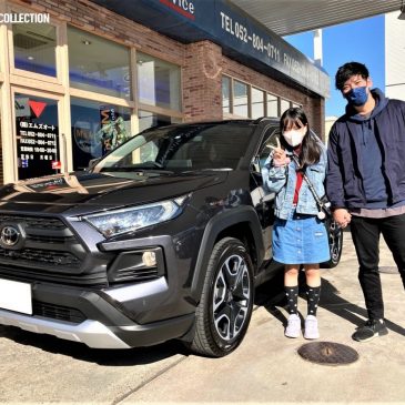 RAV4アドベンチャーご納車ﾉ