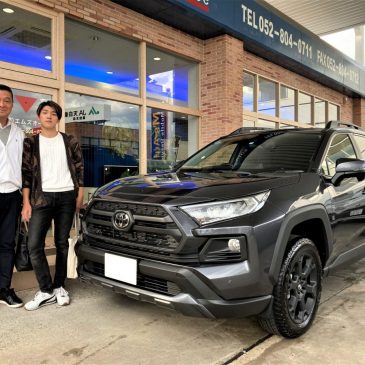RAV4アドベンチャーOFFROADPackageご納車！