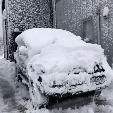 ハイラックスサーフ 雪に覆われたSUV4WD機能大活躍！