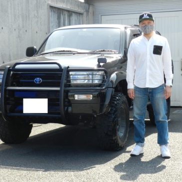 185ハイラックスサーフ　カスタム車をご納車！！！