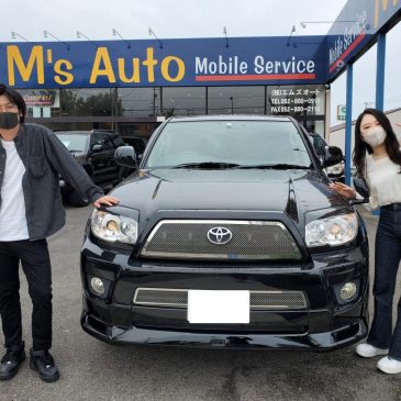 トヨタ サーフ カスタムSUV 納車！