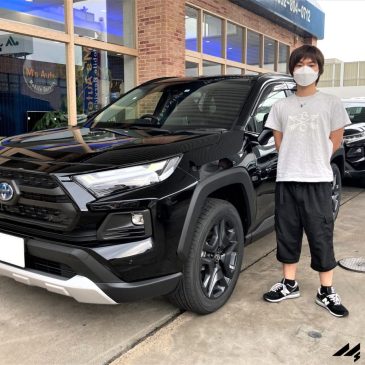 RAV4ハイブリッドアドベンチャーご納車