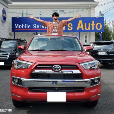 4RUNNER 逆輸入車 納車！！