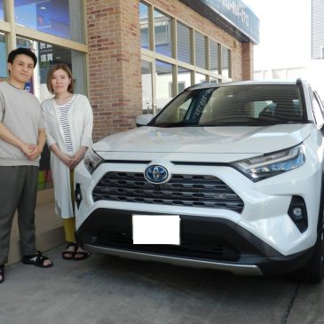 RAV4 ハイブリッド車 Ｇグレード ご納車＾＾