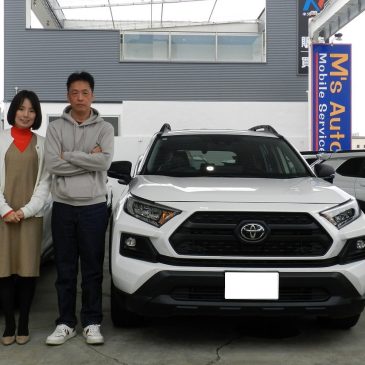 RAV4 アドベンチャー オフロードパッケージⅡ ご納車しました♪