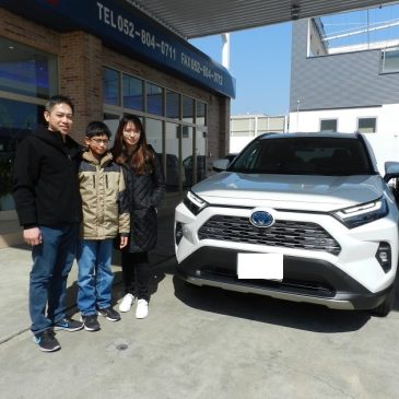 RAV4 人気グレード ハイブリッドG 納車しました