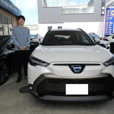 カローラクロス 即納車しました