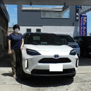 ヤリスクロス ハイブリッド Ｚグレード 大人気の一台納車しました