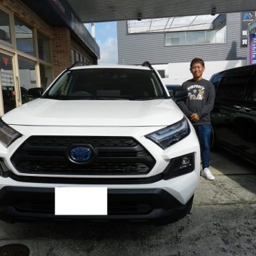 RAV4 ハイブリッド オフロードパッケージⅡ ご納車ブログ！！！