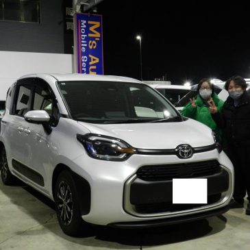 シエンタ ハイブリッド 上グレードZ プラチナホワイトパール ご納車ブログ