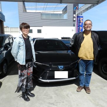 カローラツーリング ハイブリッド W×B ダブルバイビー 女性オーナー様 ご納車ブログ🌹