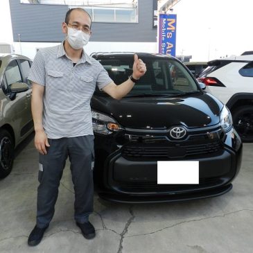 シエンタ ハイブリッド ブラックカラーご納車ブログです😎
