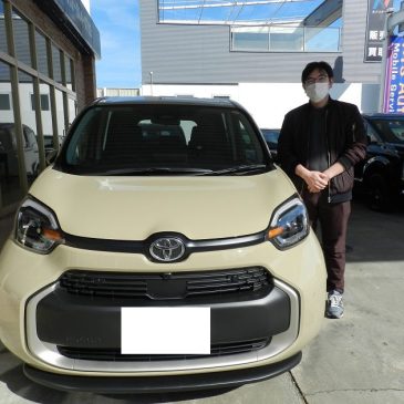 シエンタ Zグレード 大人気色のベージュカラーご納車しました