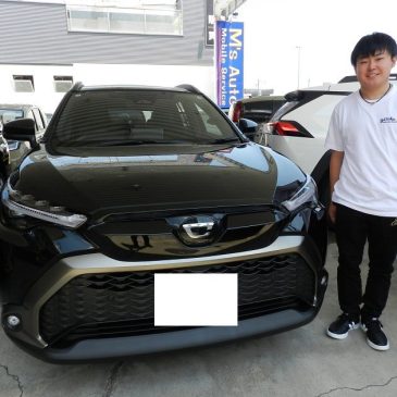 カローラクロス ハイブリッドZ ブラックカラーご納車しました☻★