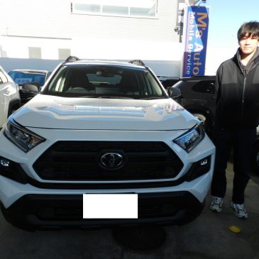 RAV4 オフロードパッケージⅡ 特別仕様車 ご納車しました！