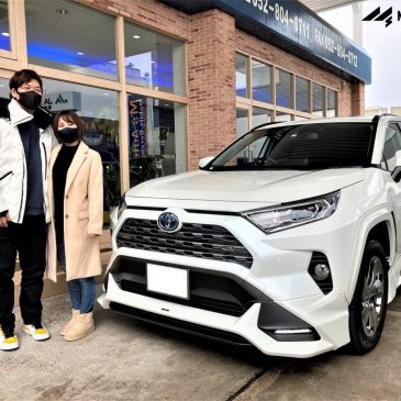 RAV4カスタムユーザー様★ご納車(＾∇＾)/★