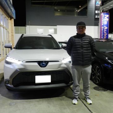 カローラクロス ハイブリッド Zグレード ご納車しました