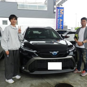 カローラクロス ハイブリッド 最上級グレード Z ご納車ブログ😄