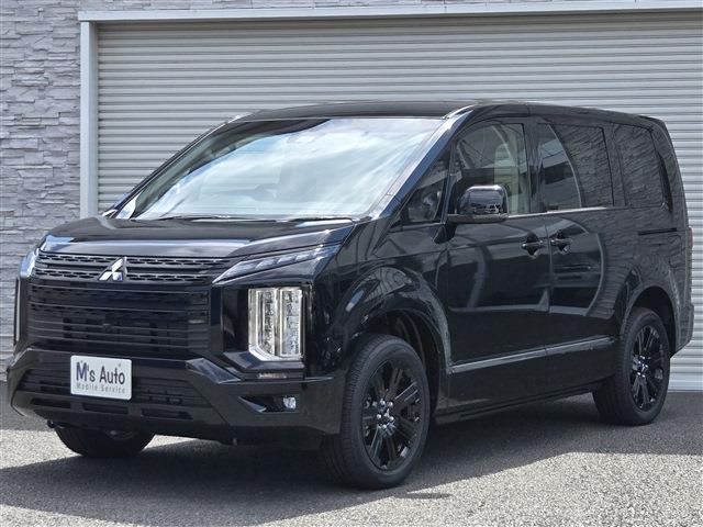三菱 デリカD:5 BLACK EDITION 4WD 2025年式 在庫車写真