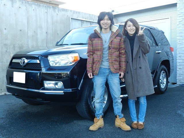 エムズオートでご納車したUS TOYOTA 4RUNNER SR5 2011年式 ブラック 4