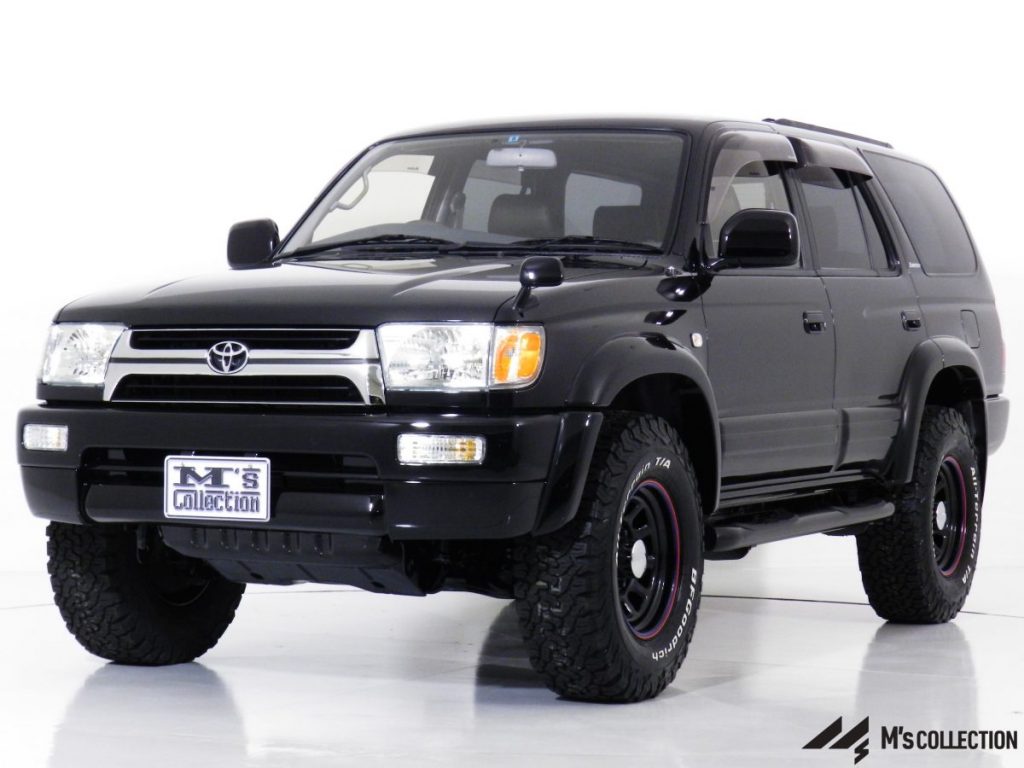 185系ハイラックスサーフ Black Road Sports Line フロント斜め外観
