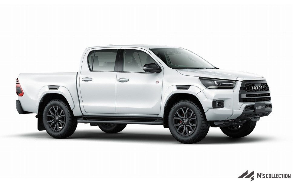 TOYOTA HILUX Z GR SPORT ホワイトカラー サイドビュー全体