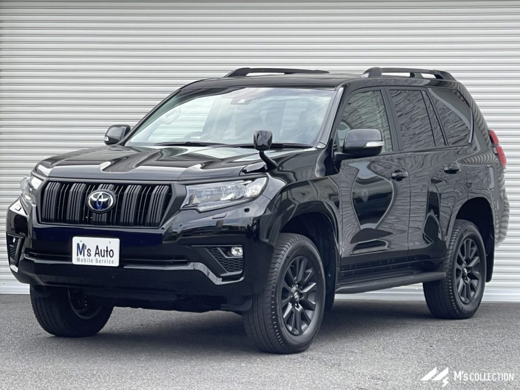 トヨタ ランドクルーザープラド TX Lパッケージ マットブラックエディション フロント外観